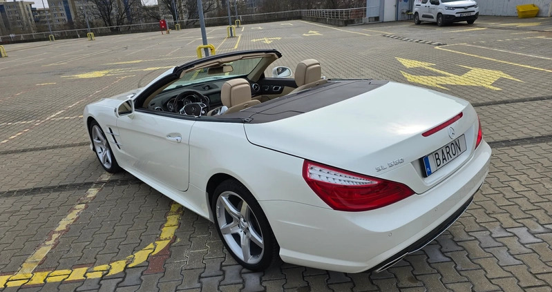 Mercedes-Benz SL cena 320000 przebieg: 38000, rok produkcji 2016 z Lwówek Śląski małe 407